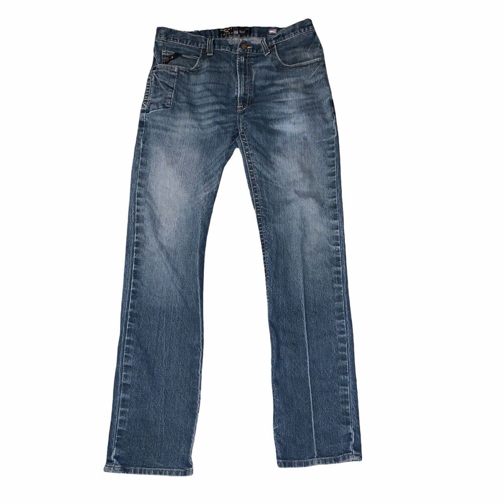 Ariat Rebar M4 Relaxed Boot Mens Jeans 38x36 Actual 37x35 Work Denim Working Man
